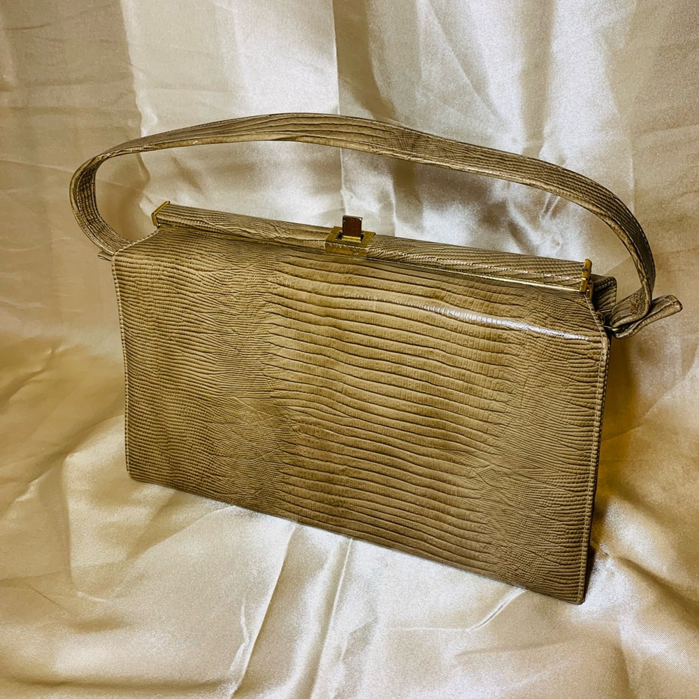 1950’s Faux Snake Skin Purse
